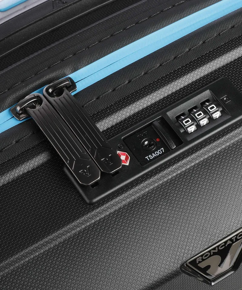Roncato B-Flying Neon S 4-Rollen Trolley nero