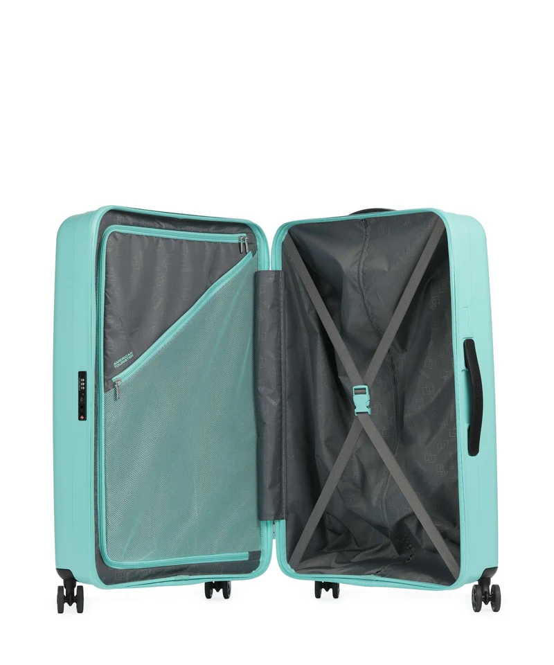 American Tourister Rejoy 4-Rollen Trolley aquatic awe