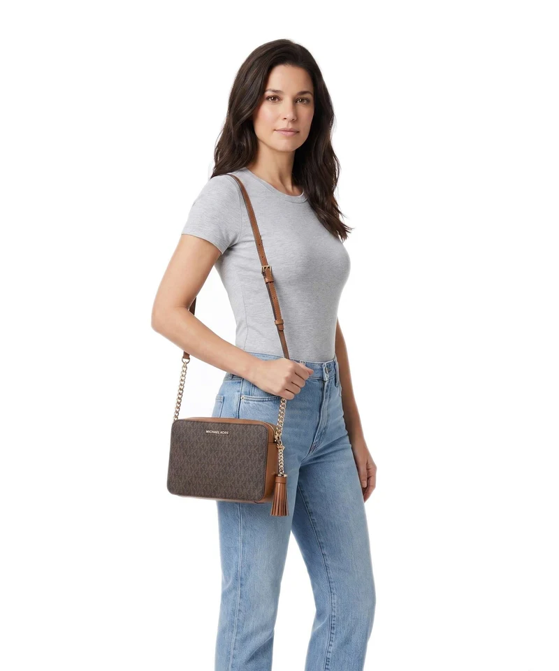 Michael Kors Jet Set Umhängetasche brown