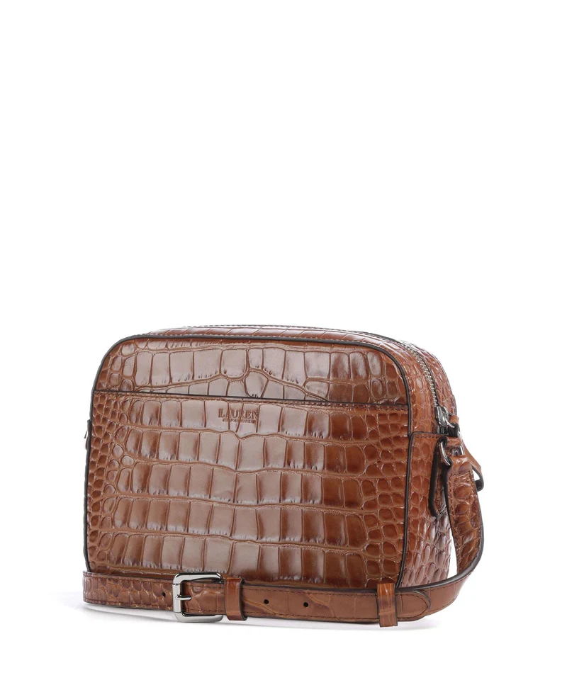 Lauren Ralph Lauren Marcy Medium Umhängetasche tobacco