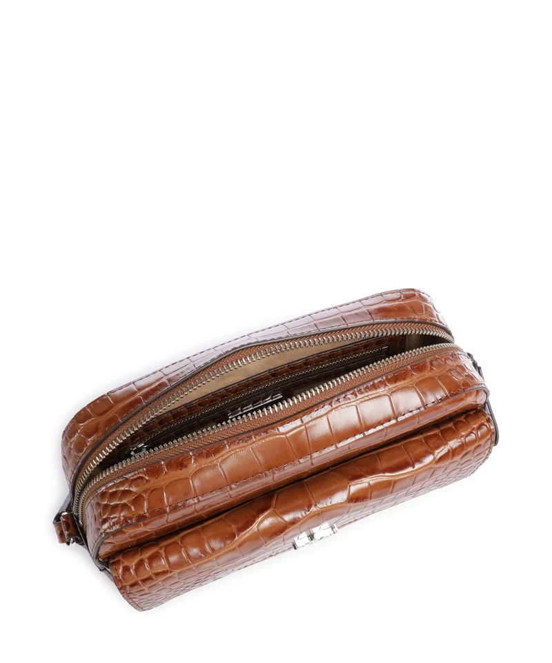 Lauren Ralph Lauren Marcy Medium Umhängetasche tobacco