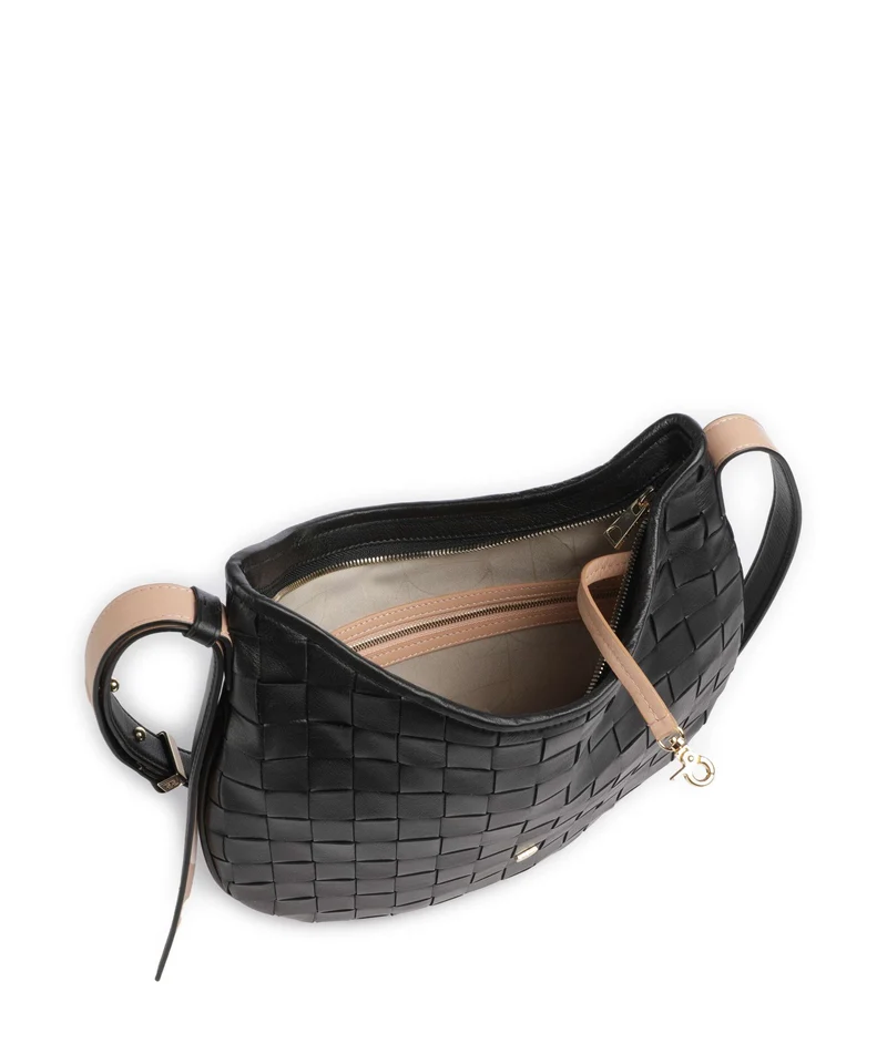 DuDu Bags Hispani Schultertasche black rose