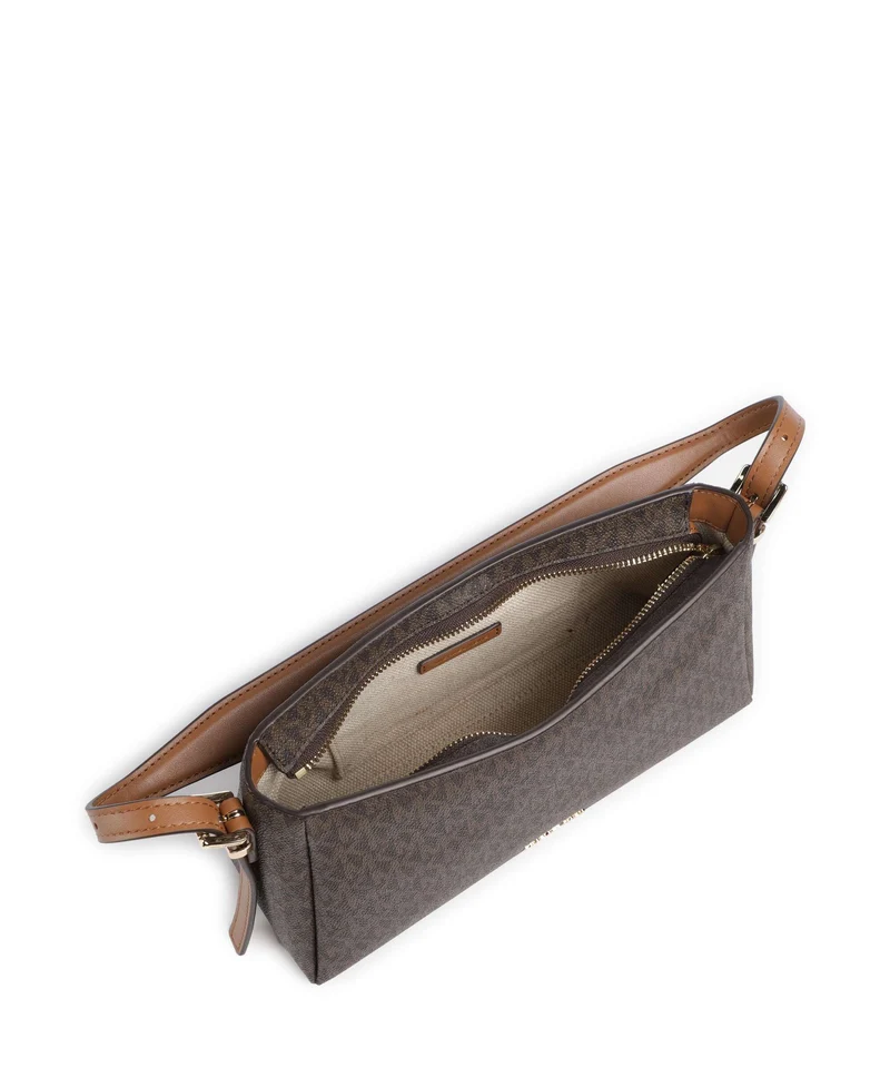 Michael Kors Moore Medium Schultertasche brown/acorn