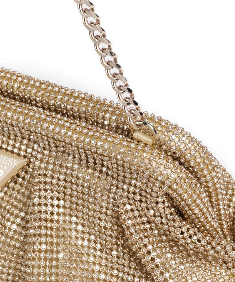 Guess Zalina Schultertasche gold
