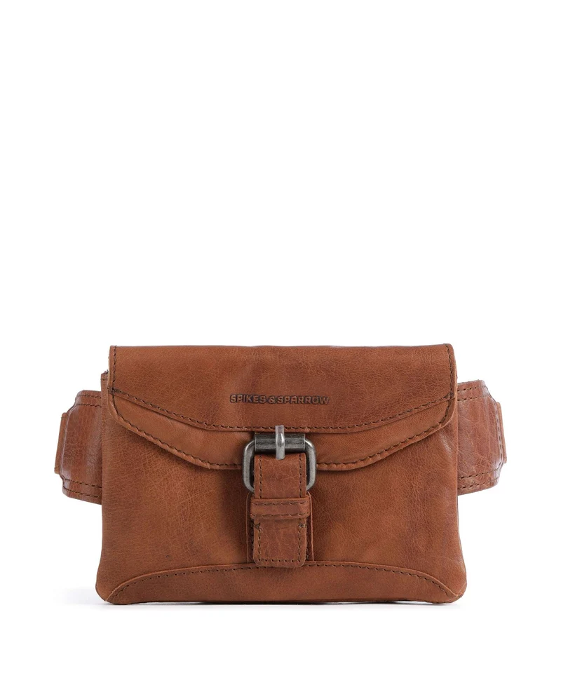 Spikes & Sparrow Bronco Gürteltasche brandy