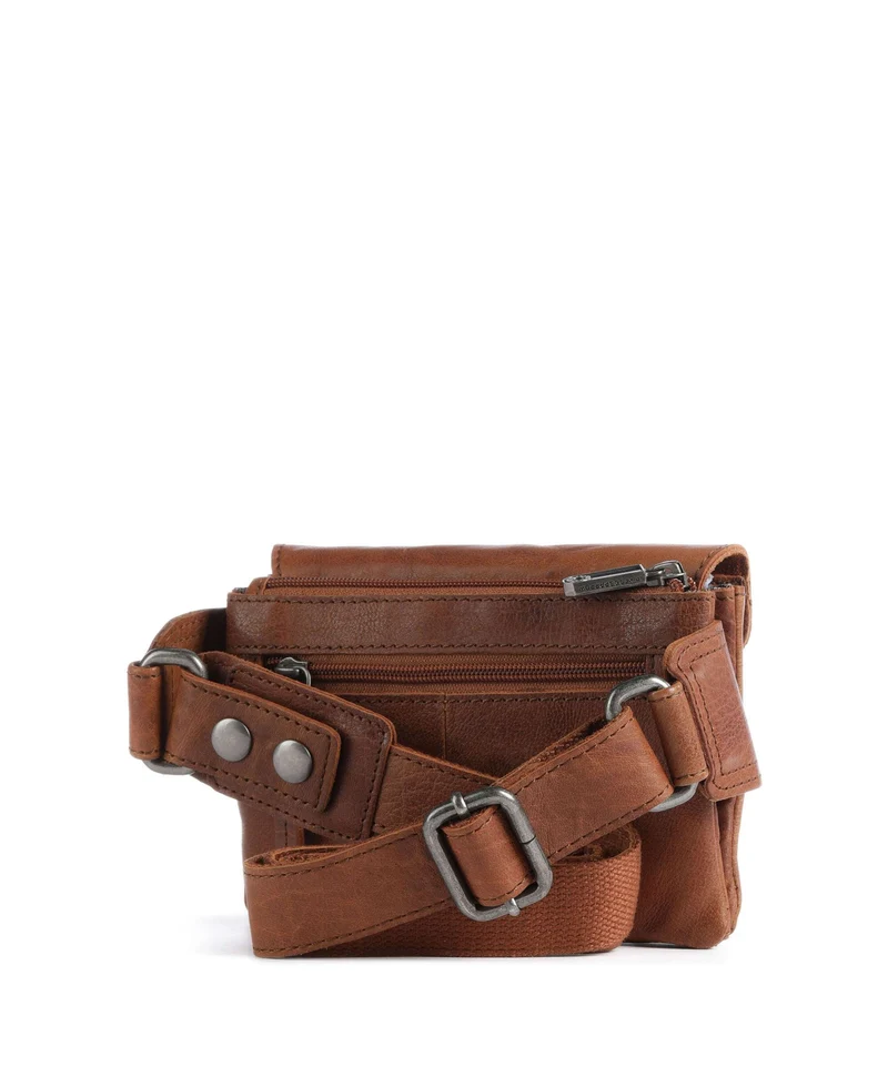 Spikes & Sparrow Bronco Gürteltasche brandy