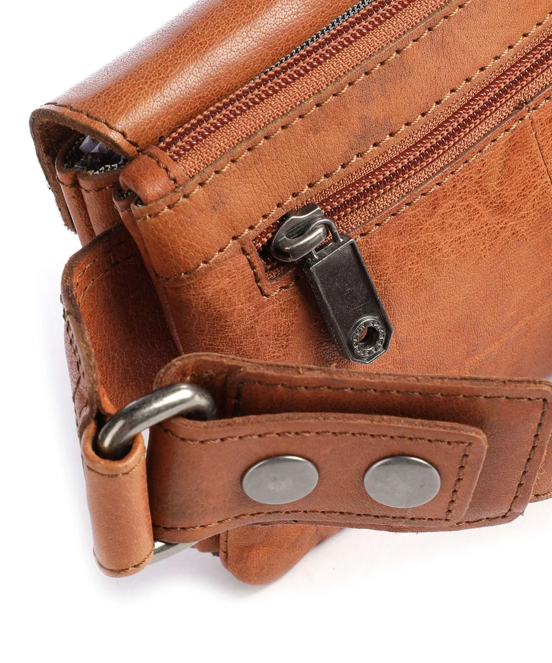 Spikes & Sparrow Bronco Gürteltasche brandy