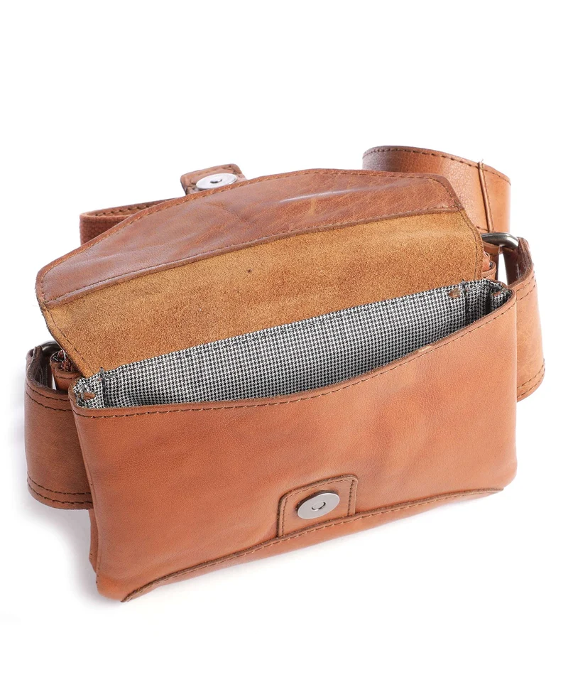 Spikes & Sparrow Bronco Gürteltasche brandy