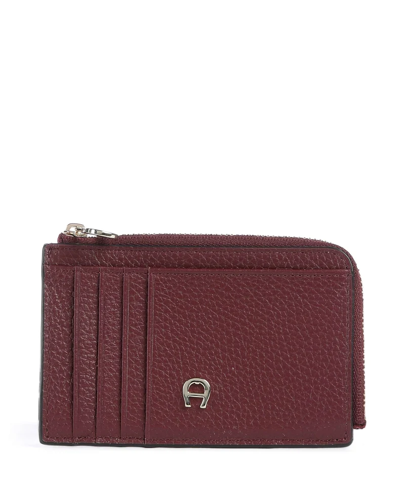 Aigner Delia Kreditkartenetui burgundy