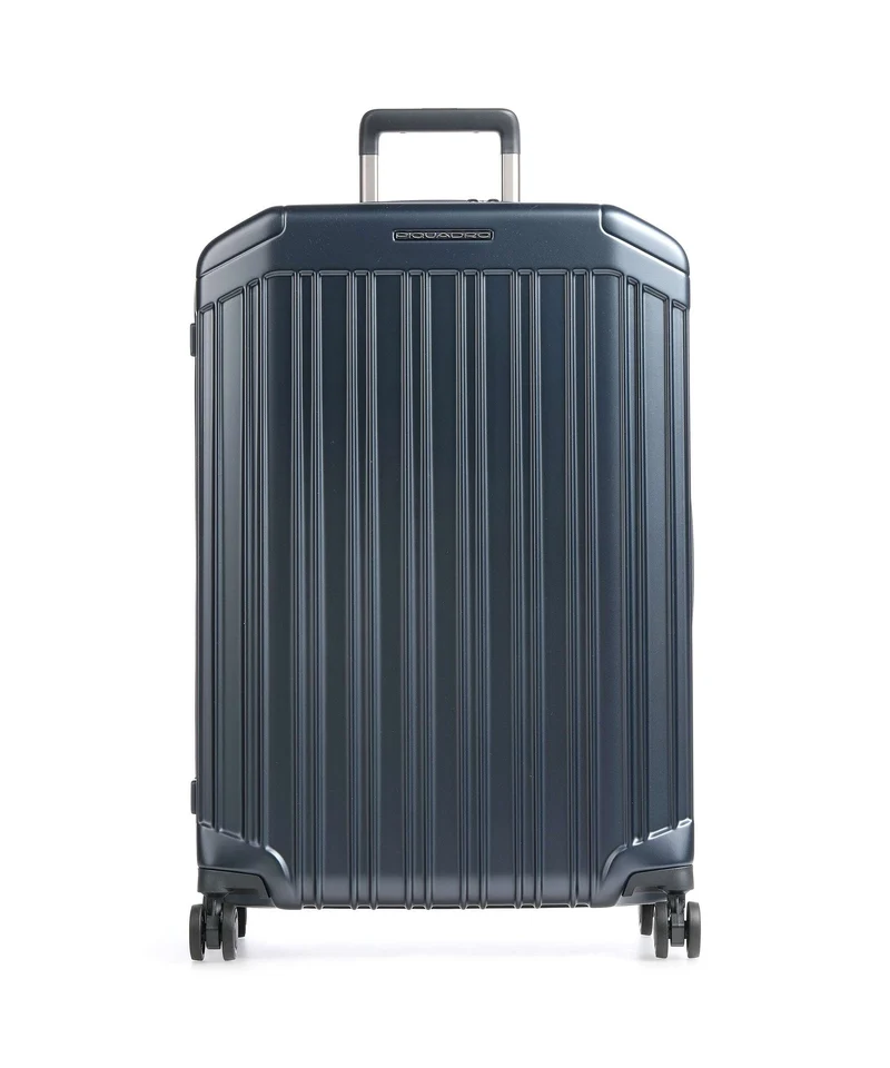 Piquadro PQ Light 4-Rollen Trolley matt blue