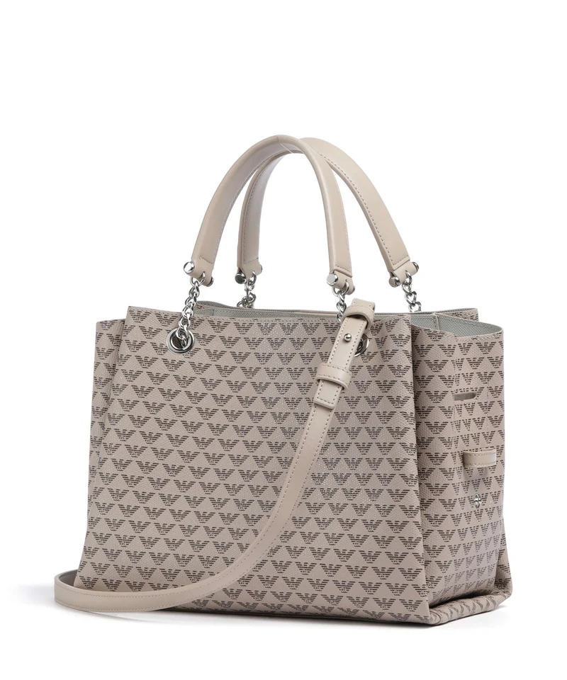 Emporio Armani Annie Handtasche ecru/moro/rosso