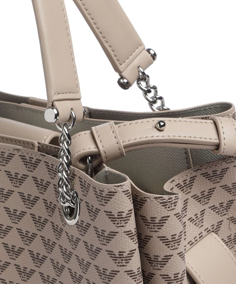 Emporio Armani Annie Handtasche ecru/moro/rosso