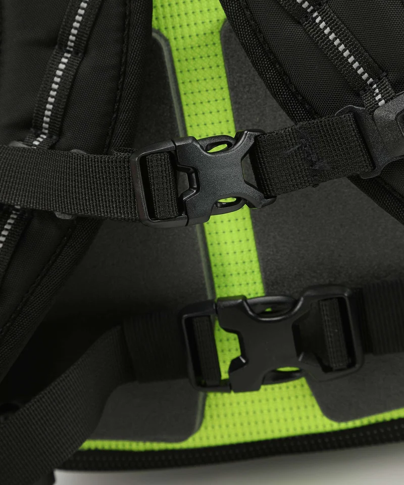 Ortlieb Velocity High Visibility 23 Rolltop Rucksack neon yellow/black reflective