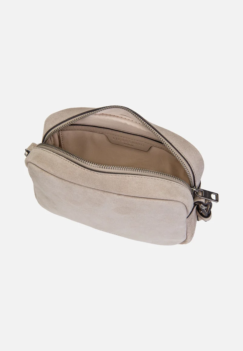 Ella Crossbody S Hydro Suede Beige - Crossbody Bag