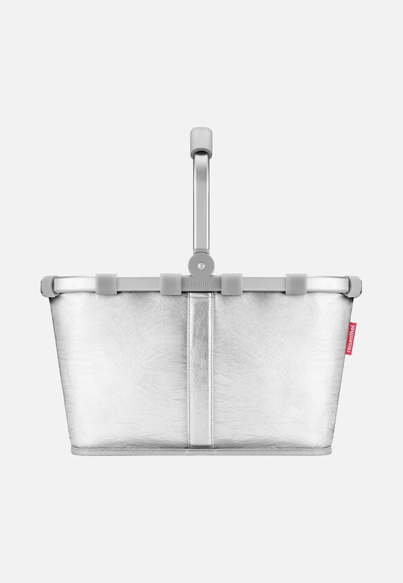 Carrybag Silver Crackle - Einkaufskorb