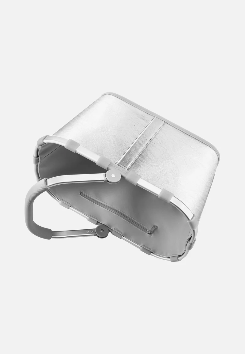 Carrybag Silver Crackle - Einkaufskorb