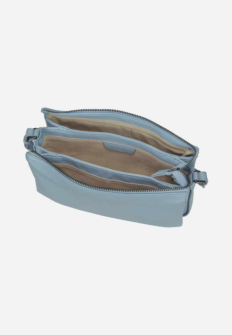 Nina S Indian Sheep Blue Denim - Crossbody Bag