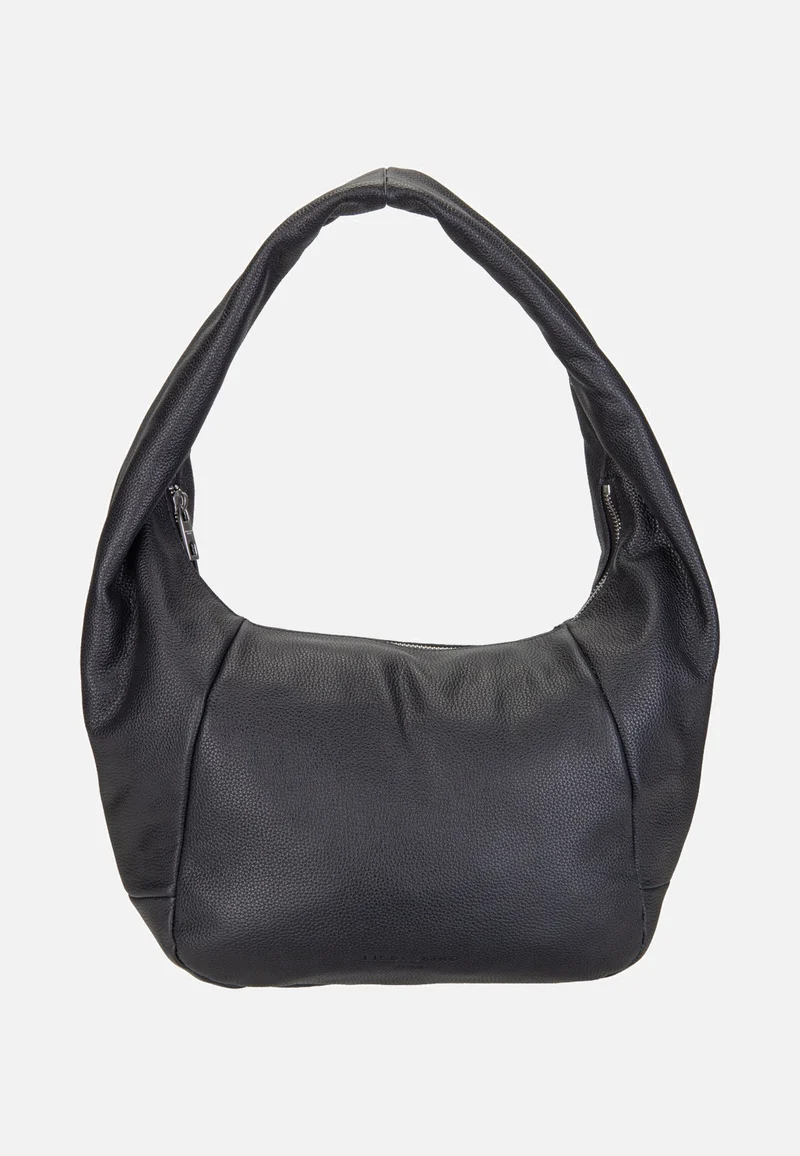 Farrah II Hobo M Small Pebble Black - Hobo Bag