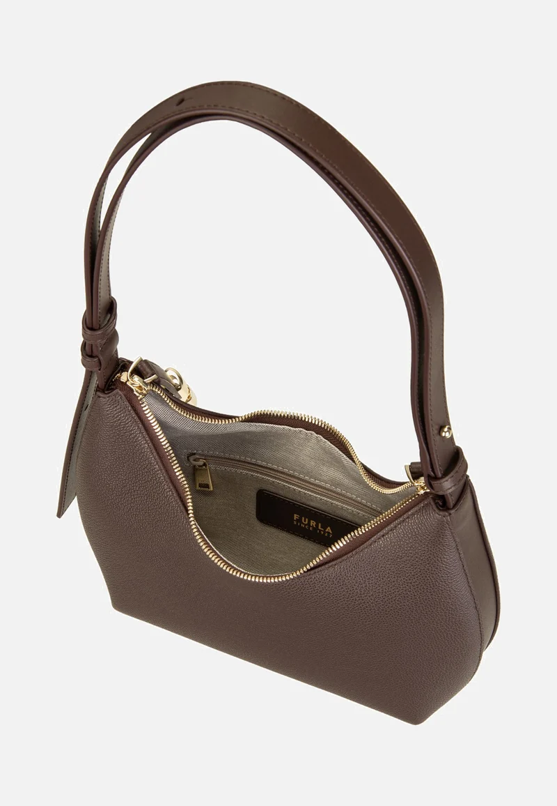 Goccia S Shoulder Bag Cioccolato - Umhängetasche