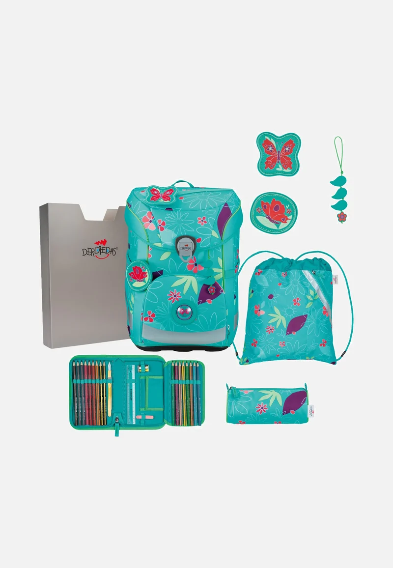 ErgoFlex Easy Set Butterfly Garden - Schulrucksack