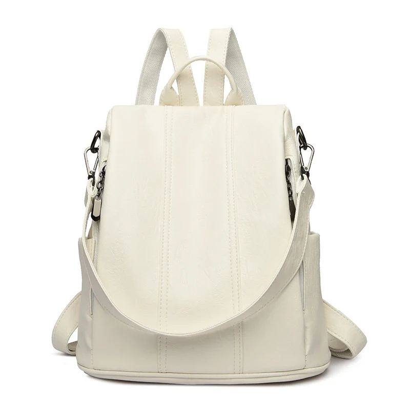 VINTAGE Kleiner Rucksack aus veganem Leder