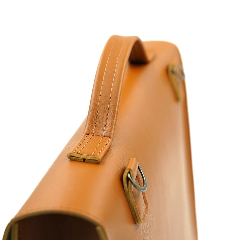 RETRO Laptoptasche aus veganem Leder