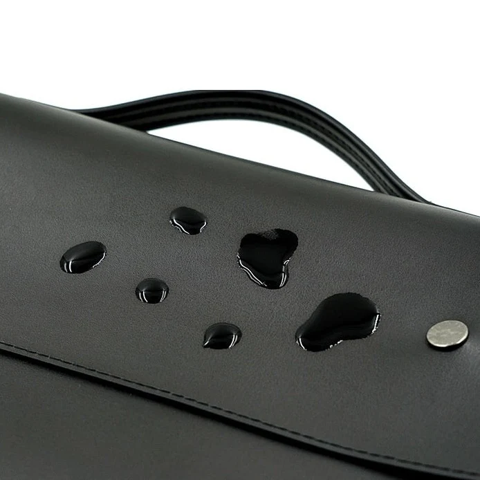 RETRO Laptoptasche aus veganem Leder