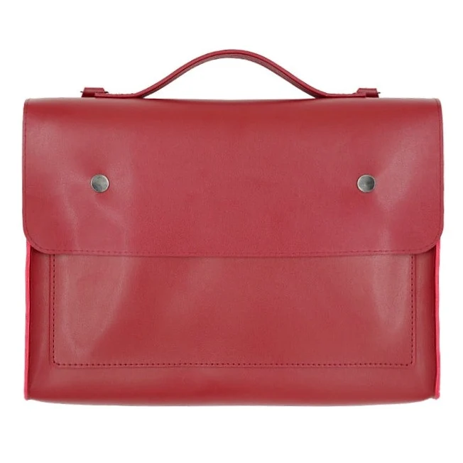 RETRO Laptoptasche aus veganem Leder