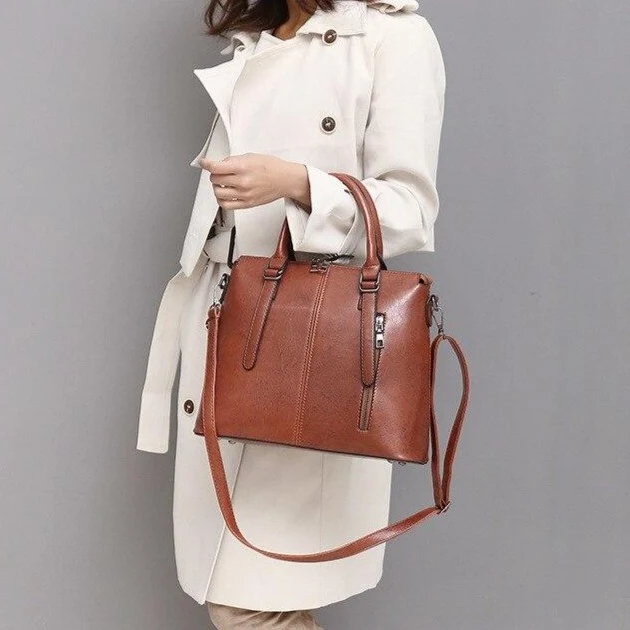 CLASSIC Vegane Lederhandtasche