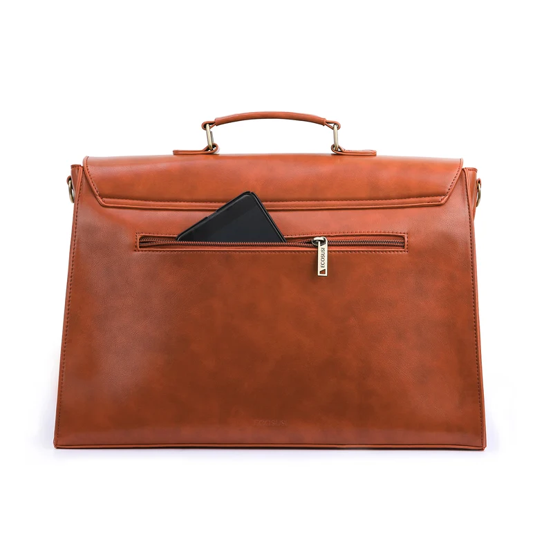 ECOSUSI Große vegane Laptoptasche