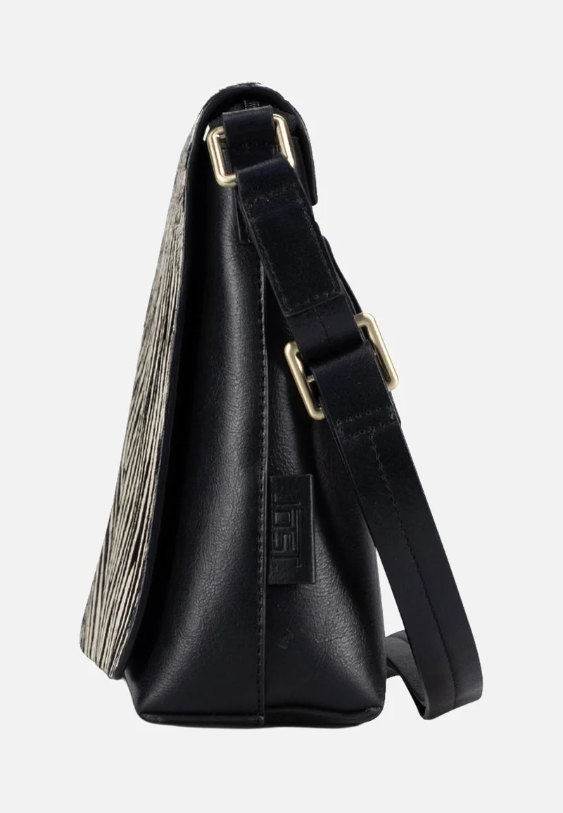 Furry Zebra Shoulder Bag M 3115 Zebra - Crossbody Bag