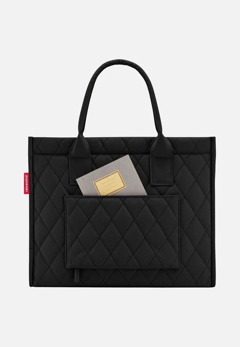 Daily Shopper Business Rhombus Black - Tote Bag
