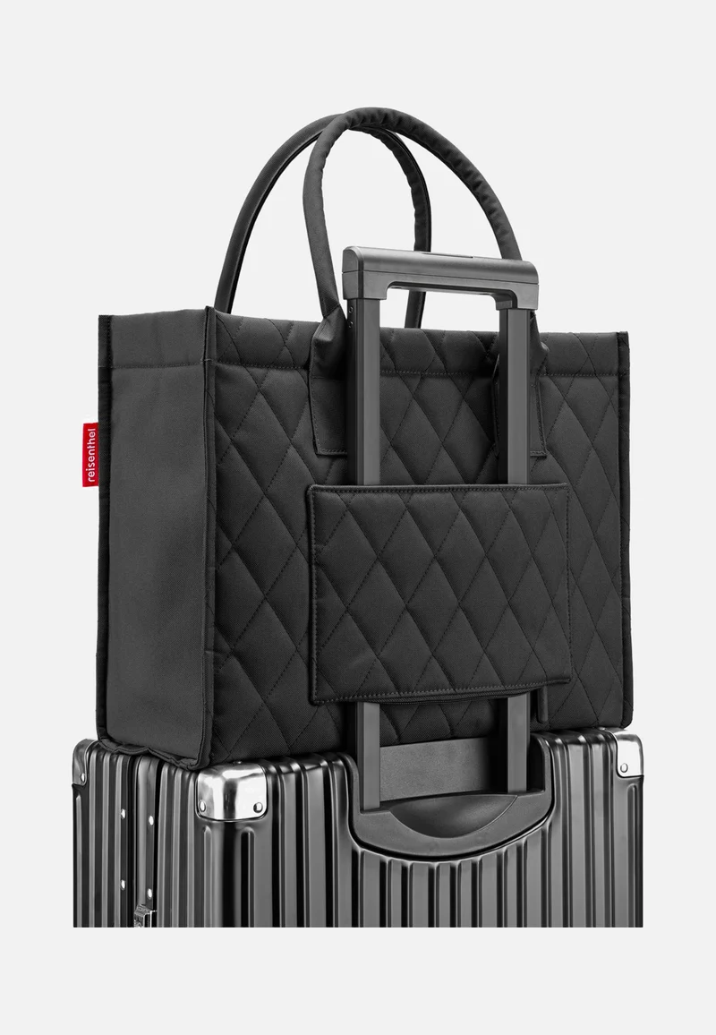 Daily Shopper Business Rhombus Black - Tote Bag