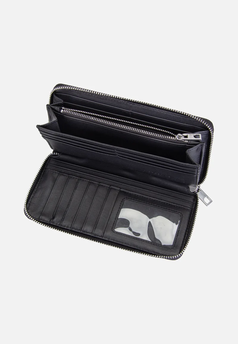 Gigi L Soft Nappa Black - Portemonnaie