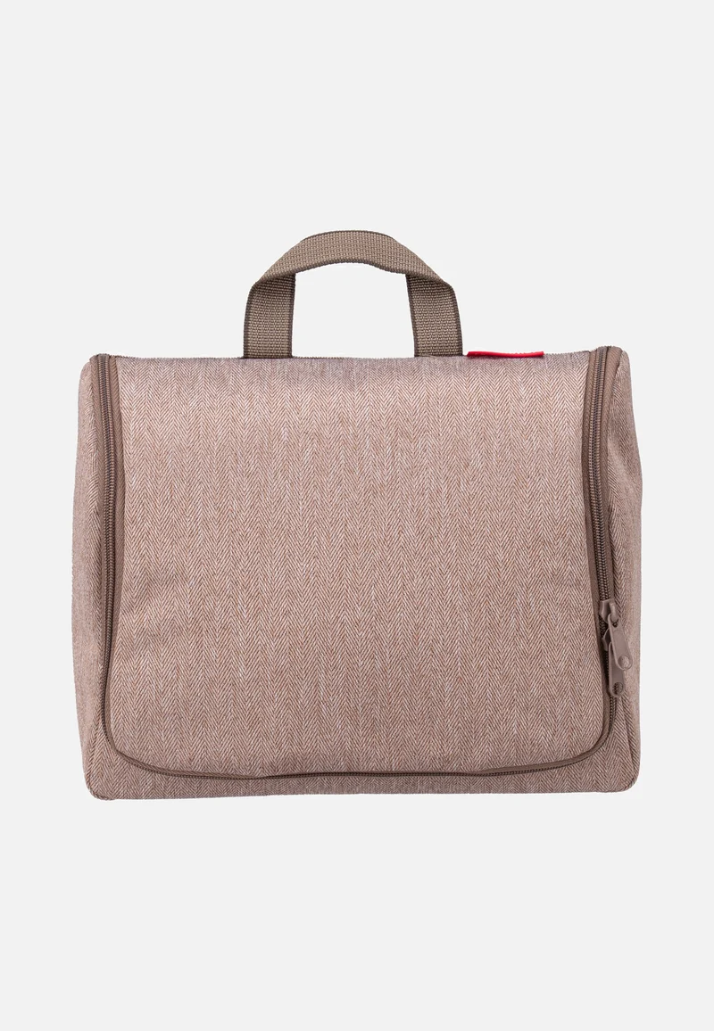 Toiletbag XL Herringbone Mokka - Kosmetikkoffer