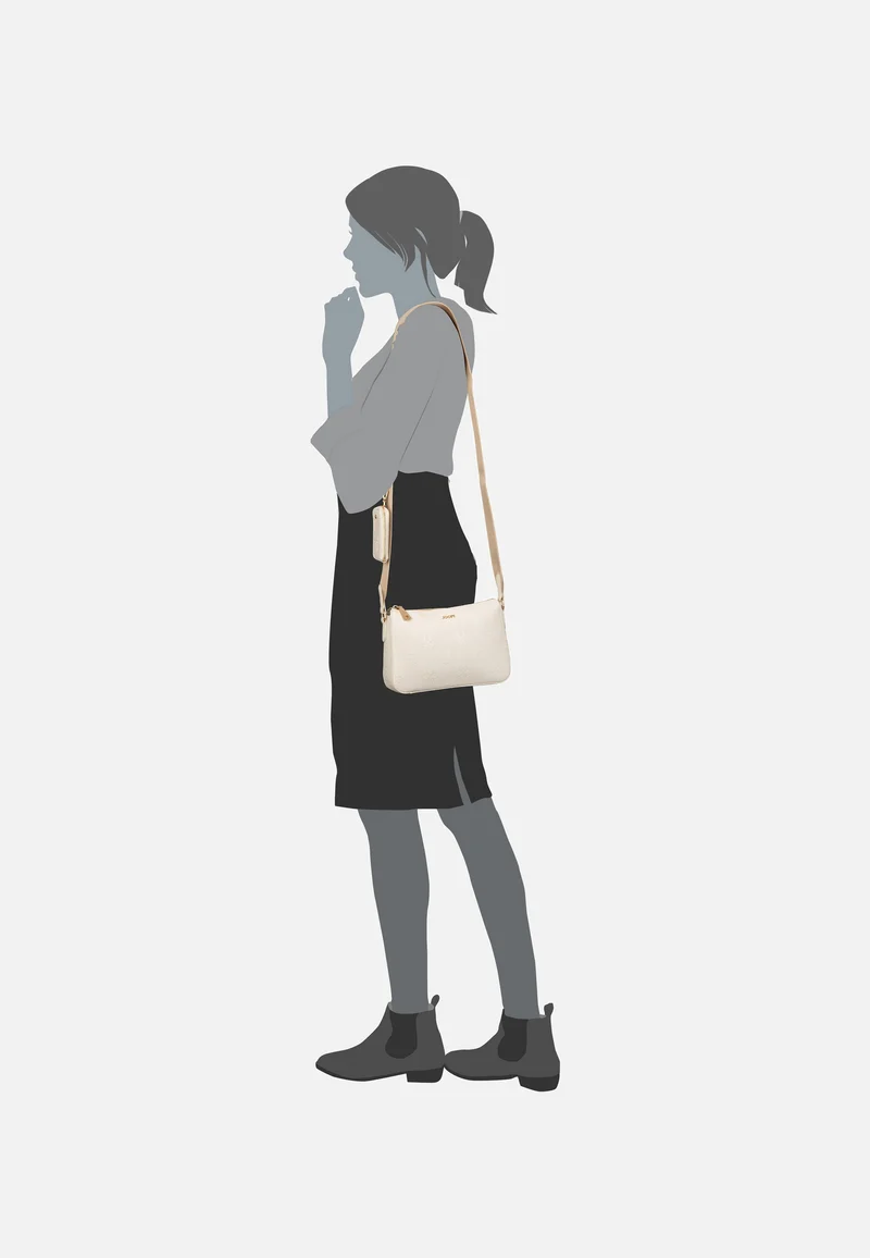 Decoro Edition Jasmina SHZ Pure White - Crossbody Bag