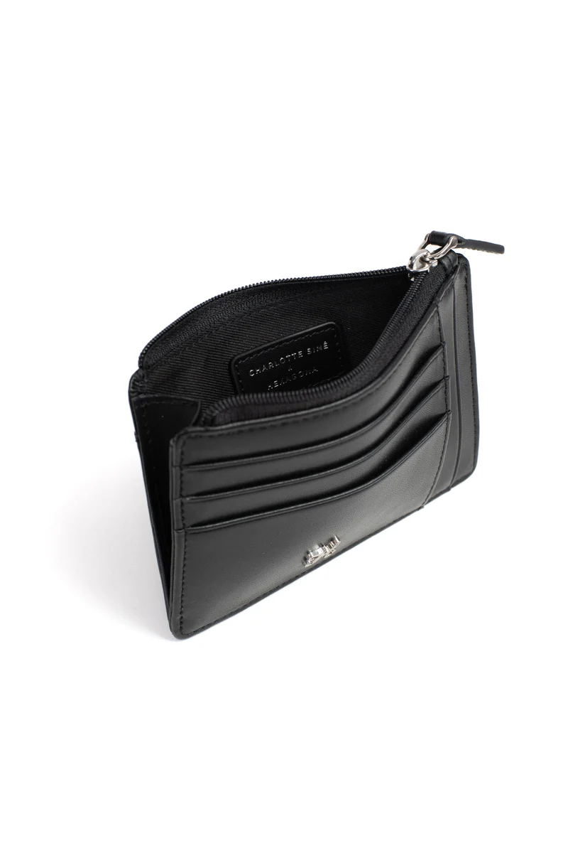 Charlotte - Porte-cartes - Cuir de vachette lisse