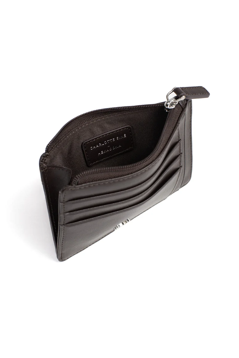 Charlotte - Porte-cartes - Cuir de vachette lisse