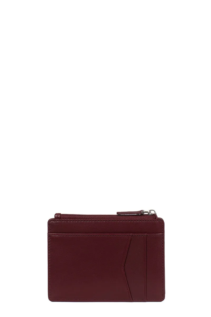 Charlotte - Porte-cartes - Cuir de vachette lisse
