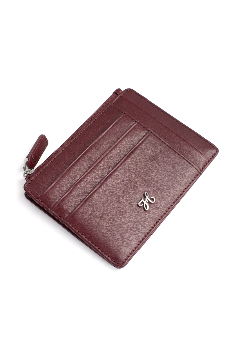 Charlotte - Porte-cartes - Cuir de vachette lisse