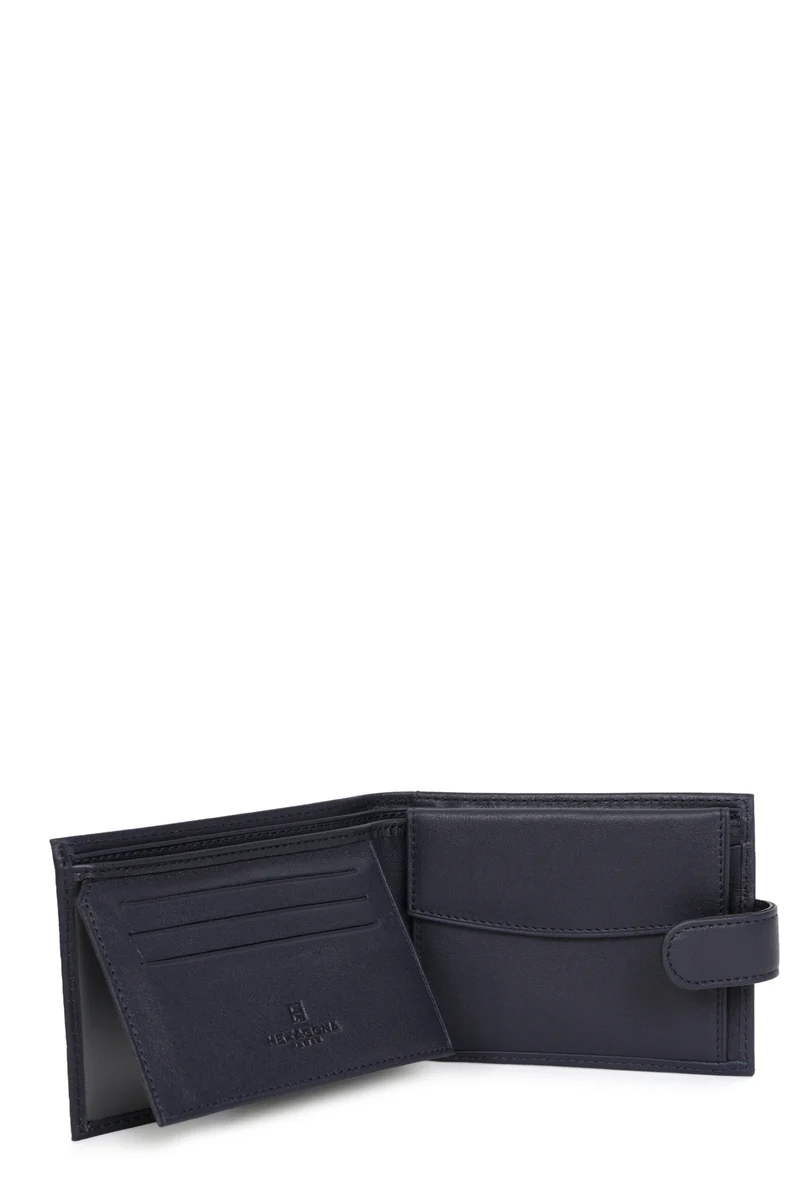 Portefeuille italien - 2 volets - Cuir