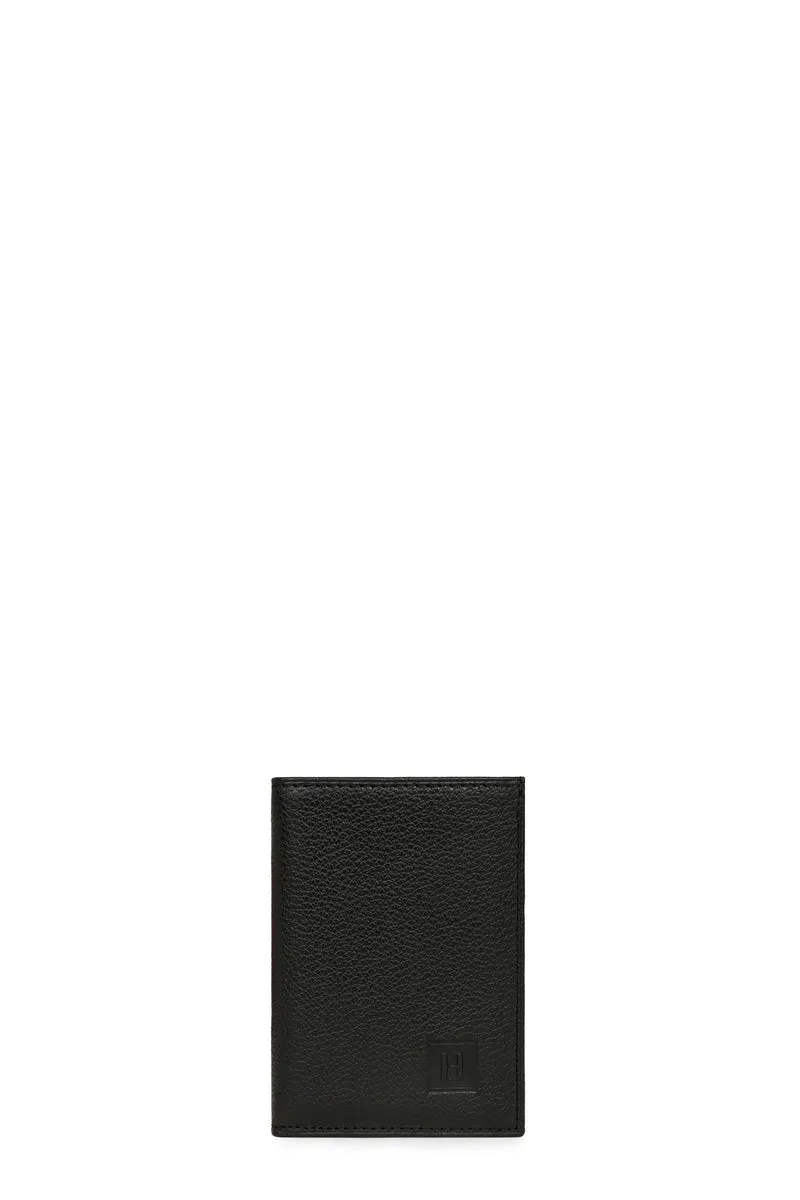 Porte-cartes - 1 volet - Cuir