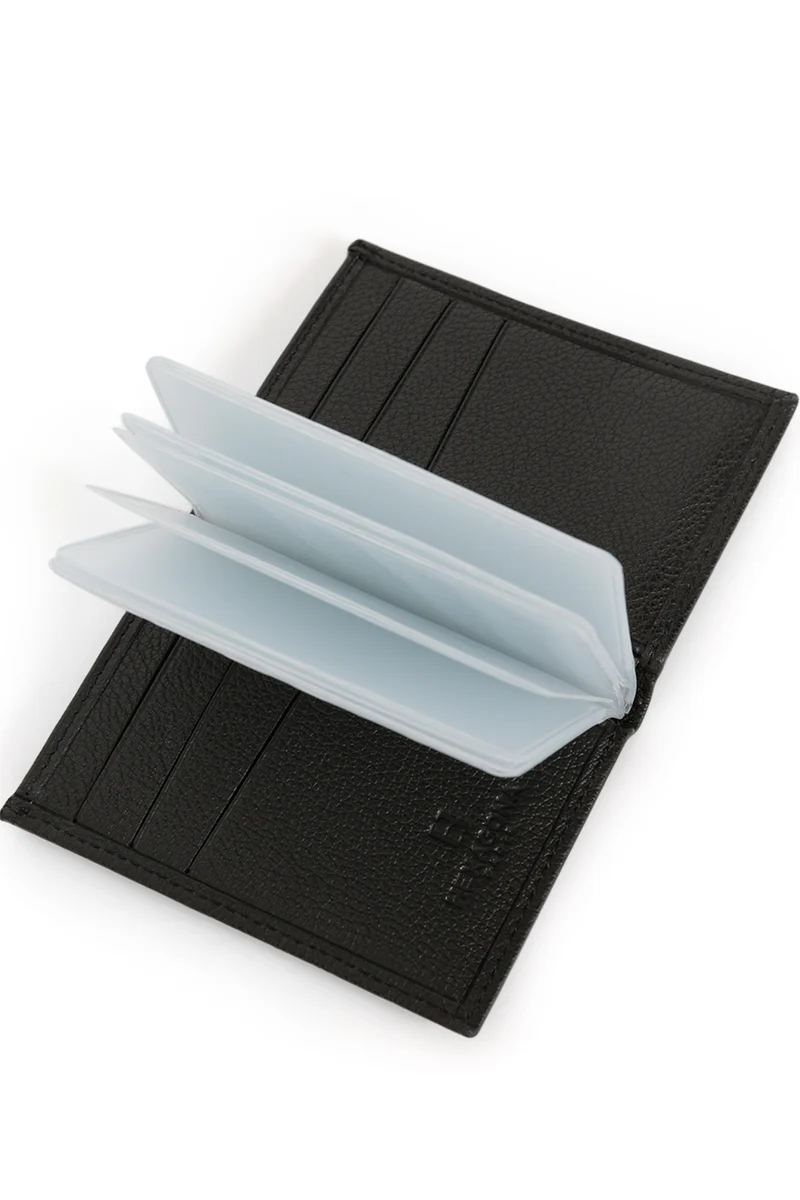 Porte-cartes - 1 volet - Cuir