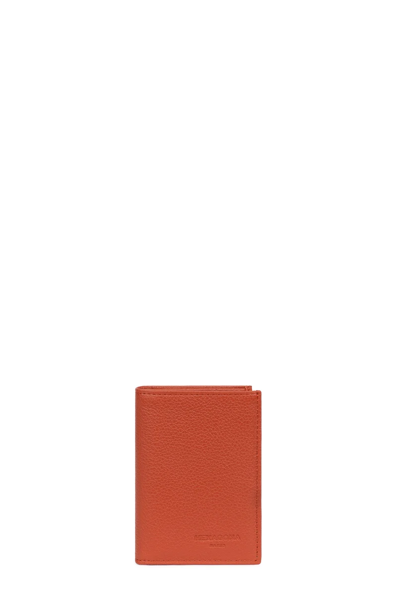 Porte-cartes - 1 volet - Cuir