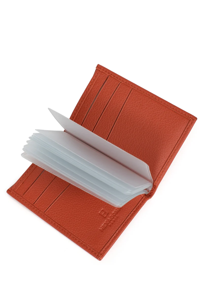 Porte-cartes - 1 volet - Cuir