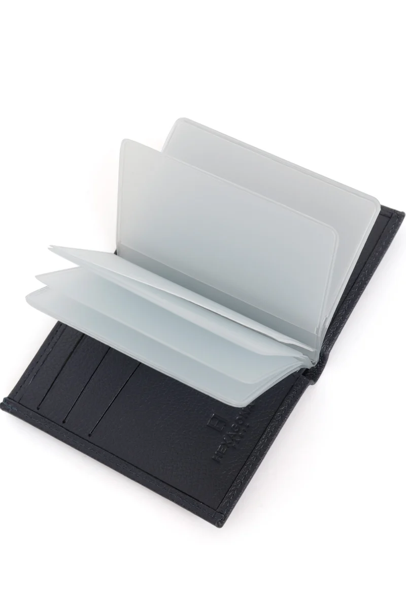 Porte-cartes - 1 volet - Cuir