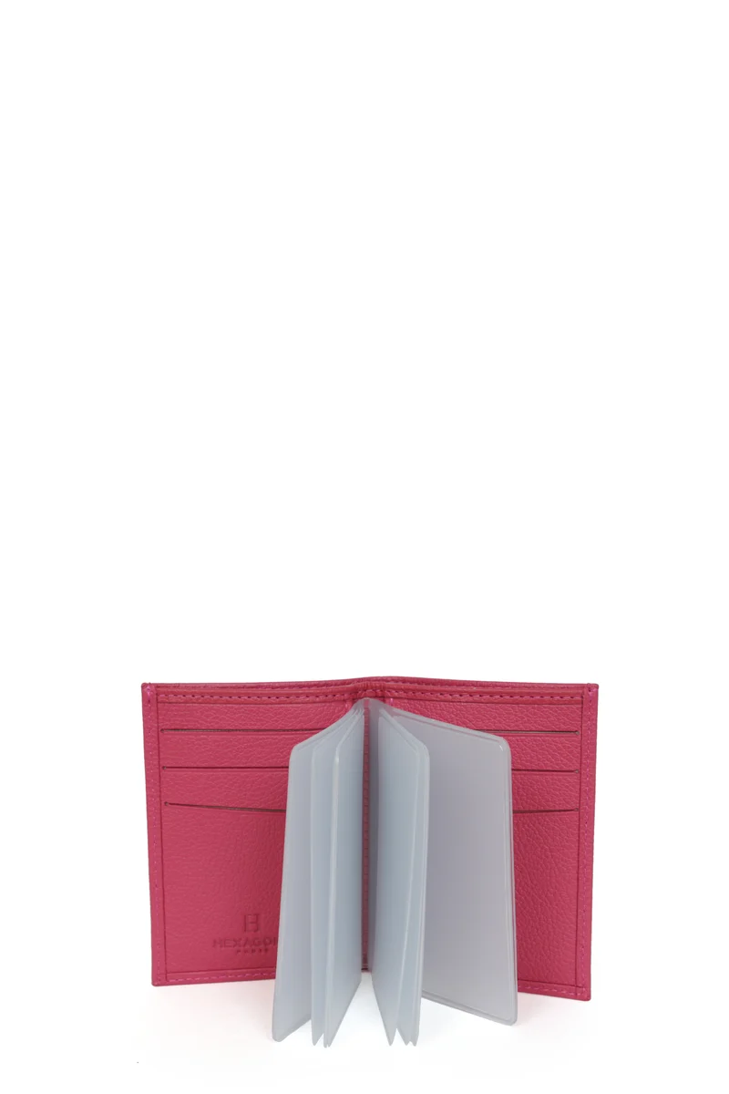 Porte-cartes - 1 volet - Cuir