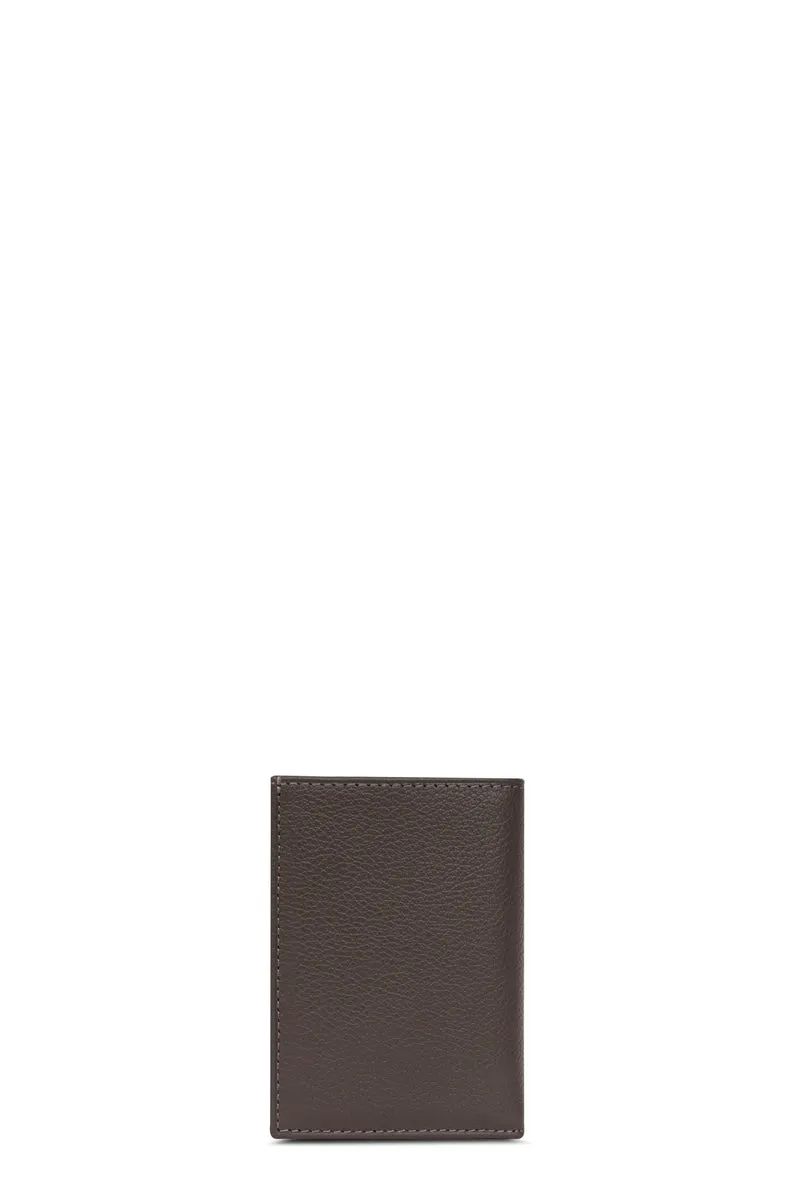 Porte-cartes - 1 volet - Cuir