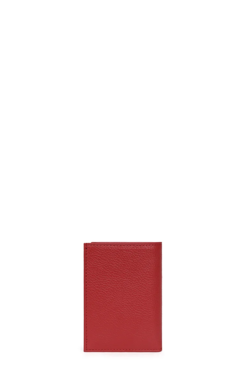 Porte-cartes - 1 volet - Cuir
