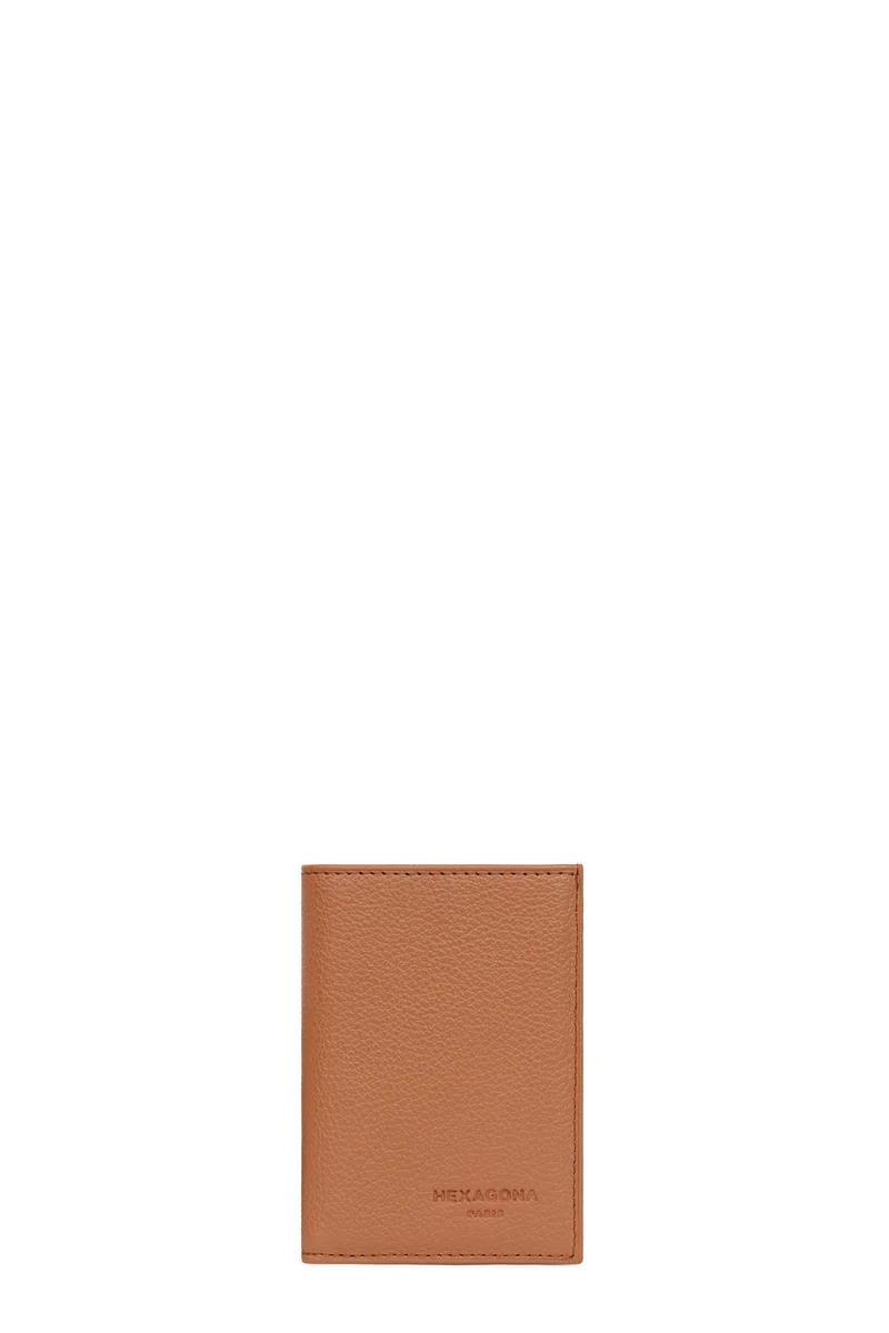 Porte-cartes - 1 volet - Cuir